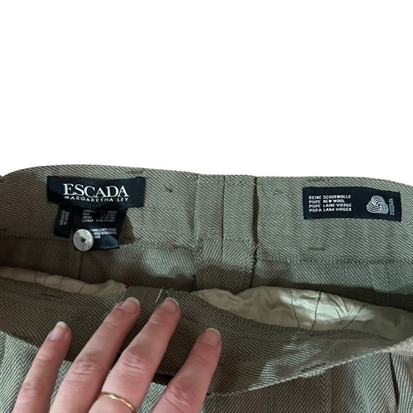 Escada Gray Trousers Womens 27 waist - Picture 4 of 6